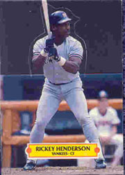 1988 Donruss Pop-Ups Baseball Cards    004      Rickey Henderson